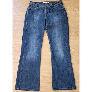 Levis 529 Jeans Womens 10M Blue Curvy Bootcut Dark Wash Flared Rock Denim 30x32